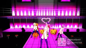Seductive witch night 3D anime anal&#x1F44C; party