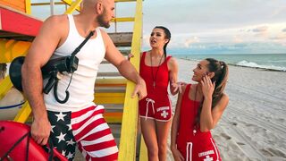 Lusty Lifeguards Share A Dick