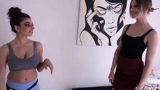 Tall hot books a grind with a long boobies short women