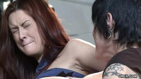 Lesbian sex frenzy between Cadence St John and Karlie Montana
