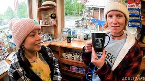 Awesome ladies Lana Mars and AKGingersnaps love lesbian games