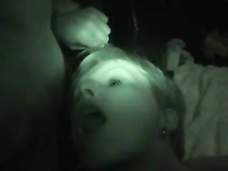Adult Theater Wench Goes Dogging in the Night