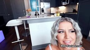 Ice goddess spreads legs, exposes snatch, and bends over for anonymous stranger