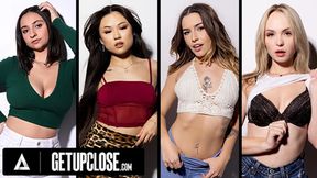 WOMEN'S INTENSE ORGASMS Compilation: Close Up Action featuring Hailey Rose, Lulu Chu, Lilly Bell & Chanel Camryn!