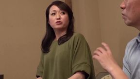 Wanton Brunette Japa Granny Deepthroats Toys, Bare Pussy Time