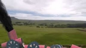 Tiny Train Traveling Through Teenie Town 4k smaller