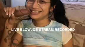 Live OF BLOWJOB recording