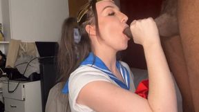 Dressing my slut up and using her pussy until i explode