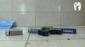 Trucks under Buffalo Classics floor view