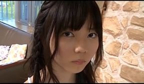 cute japanese teen teasing