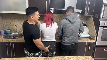 Wife, Husband & Friends: A Nasty Kitchen Encounter