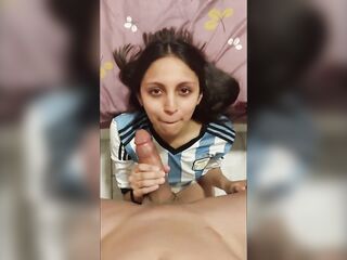 Argentina Champion of America - Large Butt Fan Gets Drilled By Fan - CUM IN FACE