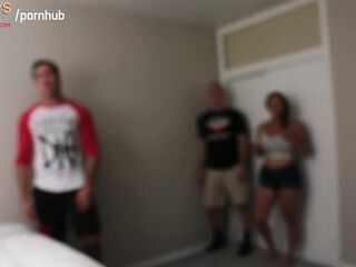 THIS GUY was SOOOOO SCARED!!! Guy Screws Homies Cutie WHILST this guy Watches! AVID!