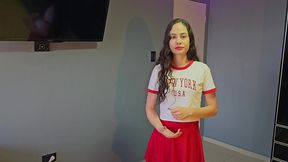 stepsister discovers me watching her hot videos