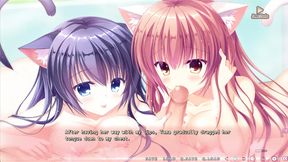 Two felines get their furry on, exchanging passionate frottage and raw, sweaty sex