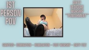 Dirty Pedicure Worship **Punishment**