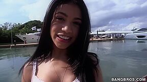 Sexy Latina Veronica Rodriguez Gets Fucked Hard In Public In Hd