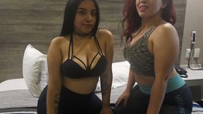 CANDY vs NICKY – From Massage to Fight