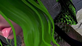18+VR Bad Dragon Girl's Explicit Earmuff Lick Experience: Hot Pov Lewdness