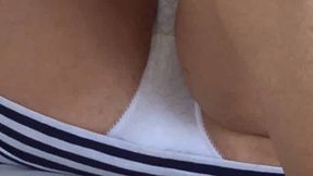andmore flashing panties to hubby