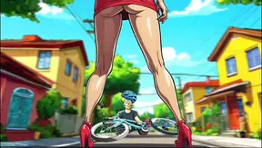 Sexy Housewife Fucks With A Stranger While Her Husband Is At Work / Toon / Cartoon / Animation