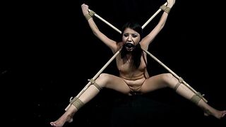 Mongolian 20 yo. Hot is the new hoe, inside Master's dungeon. Part one. Erotic domination, and obedient dick blowing.