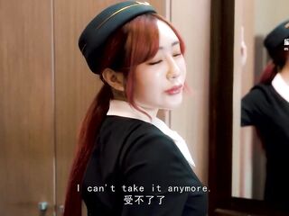 ModelMedia Asia - Flight attendants desire large jocks after abstinence