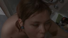 Baby Swallows Balls in the Shower - Furiyssh