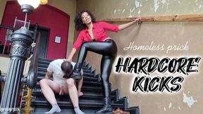 Hardcore Kicks For Beta Dick: Ebony Ballbusting | MahoganyQen