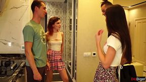 Hot Swingers Swap Wives & Share a XXX Adventure