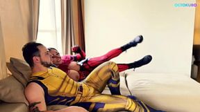Deadpool's Merc with a Mouth gets Wolverine's He-Man Size Cock&#x1F32D;