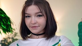 beautiful teen virgin butterfly gets pleasure from five big cocks that penetrate her tight ass with double penetration eks596