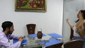 Stepmother with a Big Ass Is Always Horny and Wants to Fuck Creampie - Porn in Spanish