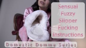 Domme-stic Slipper Fucking Over Morning Coffee