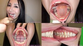 Misa - Watching Inside mouth of Japanese enchanting mature lady - 1080p wmv