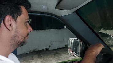 Depois de gosar gostoso terminei o roler na rua