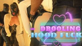 Drooling Leather Hood and Ballgag Fuck Suck and Facial (1080 mp4)