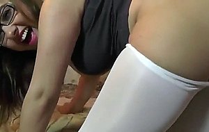 Girl farting