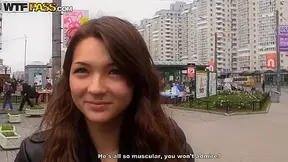 Extreme Maddie seduction right in the street!
