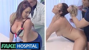 Boozy UK babes ravage Czech doc in squalid hospital tryst