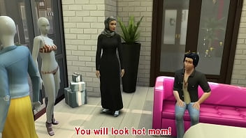 Sneaky Sex While buying Bikini | Unsatisfied stepmom fucked behind Husband&#039_s Back