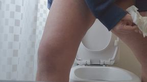 Sneaky Peek While I Pee