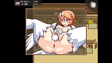 Impregnate my harem farm [ BREEDING HENTAI game ] Ep.3 sexy farm duty !
