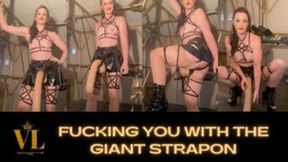 VIVIENNE L'AMOUR - FUCKING YOU WITH MY GIANT STRAPON