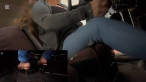 Barbara drives with broken brakes on the highway