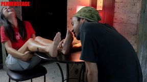Mitsi a MILF with extremely small feet MP4