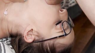 Shy Blonde Codi Vore Always Had A Secret Desire For Her Roommates Bfs Big Cock