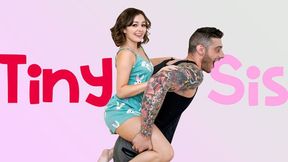 Naive Little Cutie Gets Her Cherry Popped by Big Stepbrother's Cock