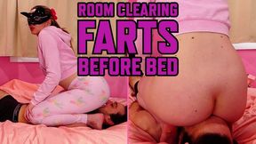 Room Clearing Farts Before Bed - Bossy Leah (HD1080p)