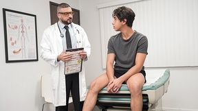 Doctor Tapes - Muscled Hunk Medic Marco Napoli Whips Out His Meatpipe And Barebacks Supah Sizzling Latino Patient